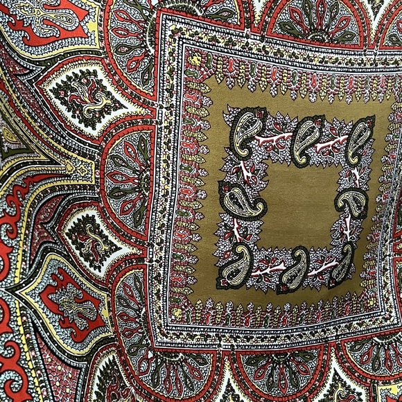 Liberty of London Multicolor Paisley Scarf - Picture 4 of 10